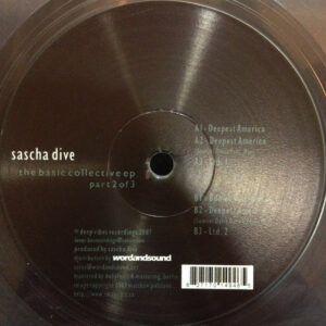 Sascha Dive - The Basic Collective EP (Part 2 Of 3) (12") (Near Mint (NM or M-))