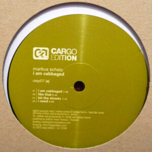 Markus Schatz - I Am Cabbaged (12") (Very Good Plus (VG+))