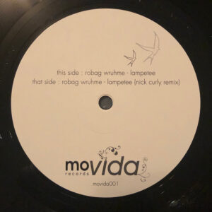 Robag Wruhme als Die Dub Rolle - Lampetee  (12") (Very Good Plus (VG+))