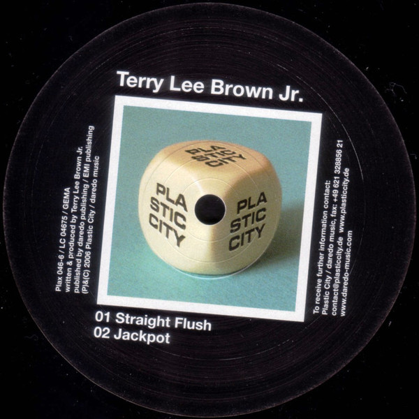 Terry Lee Brown Jr. - Side Of The Shark (12") (Very Good (VG)) - Image 4